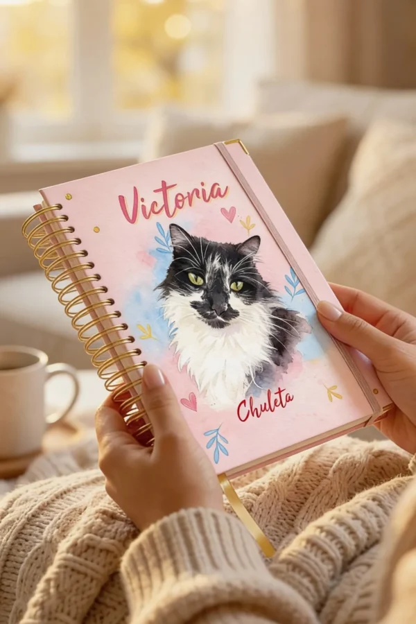mascotas Agenda Perpetua Personalizada