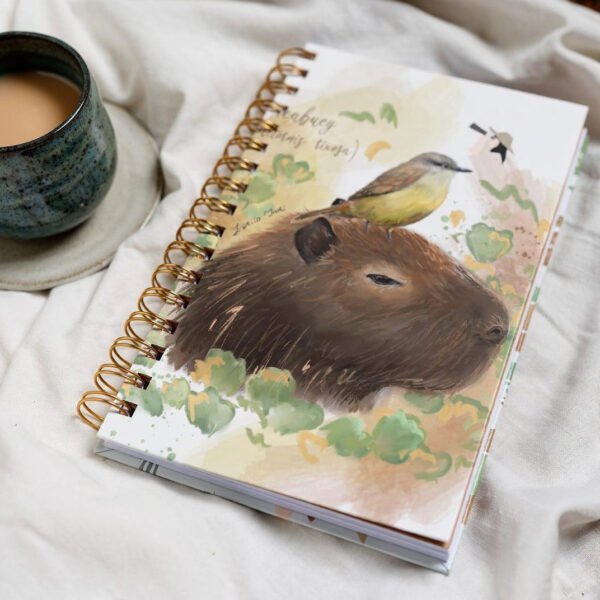 Cuaderno Picabuey y capibara